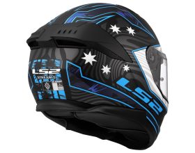 ΚΡΑΝΟΣ ΜΗΧΑΝΗΣ LS2 - FF808 Stream II Galdam mat black/blue -  ΚΡΑΝΟΣ ΜΗΧΑΝΗΣ LS2 - FF808 Stream II Galdam mat black/blue -