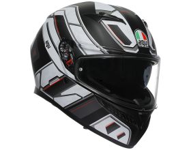ΚΡΑΝΟΣ ΜΗΧΑΝΗΣ AGV - K3 E2206 MPLK Rivia mat black/white ΚΡΑΝΟΣ ΜΗΧΑΝΗΣ AGV - K3 E2206 MPLK Rivia mat black/white