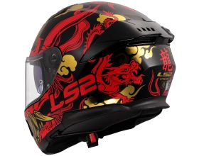 ΚΡΑΝΟΣ ΜΗΧΑΝΗΣ LS2 - FF808 Stream II Drako black/red -  ΚΡΑΝΟΣ ΜΗΧΑΝΗΣ LS2 - FF808 Stream II Drako black/red -