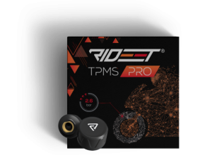 RIDEET TPMS PRO | Ασύρματο Σύστημα Ελέγχου Ελαστικών Μηχανής μέσω App - 