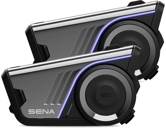 BLUETOOTH SENA - 60S-01D Bluetooth 5.3 & Eνδ/νια Mesh 3.0 Intercom™ (διπλή)
