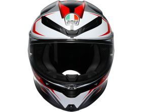 ΚΡΑΝΟΣ ΜΗΧΑΝΗΣ AGV - K6 S E22.06 Karve mat black/white/red -  ΚΡΑΝΟΣ ΜΗΧΑΝΗΣ AGV - K6 S E22.06 Karve mat black/white/red -