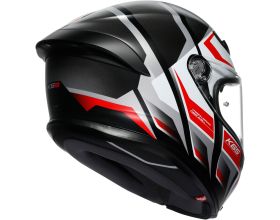 ΚΡΑΝΟΣ ΜΗΧΑΝΗΣ AGV - K6 S E22.06 Karve mat black/white/red -  ΚΡΑΝΟΣ ΜΗΧΑΝΗΣ AGV - K6 S E22.06 Karve mat black/white/red -