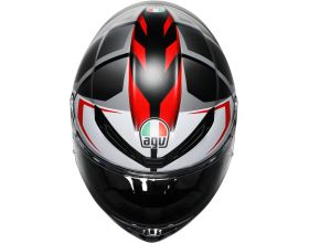 ΚΡΑΝΟΣ ΜΗΧΑΝΗΣ AGV - K6 S E22.06 Karve mat black/white/red -  ΚΡΑΝΟΣ ΜΗΧΑΝΗΣ AGV - K6 S E22.06 Karve mat black/white/red -