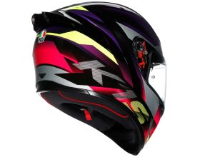 ΚΡΑΝΟΣ ΜΗΧΑΝΗΣ AGV - K1 S E2206 Fastlap black/pink/purple - 