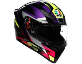 ΚΡΑΝΟΣ ΜΗΧΑΝΗΣ AGV - K1 S E2206 Fastlap black/pink/purple ΚΡΑΝΟΣ ΜΗΧΑΝΗΣ AGV - K1 S E2206 Fastlap black/pink/purple