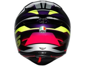 ΚΡΑΝΟΣ ΜΗΧΑΝΗΣ AGV - K1 S E2206 Fastlap black/pink/purple - 
