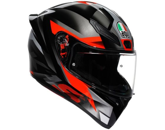 ΚΡΑΝΟΣ ΜΗΧΑΝΗΣ AGV - K1 S E2206 Fastlap black/grey/red