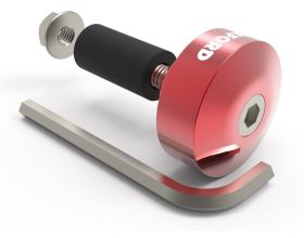 Oxford αντίβαρα αλουμινίου BarEnds 1 OX590 red Oxford αντίβαρα αλουμινίου BarEnds 1 OX590 red