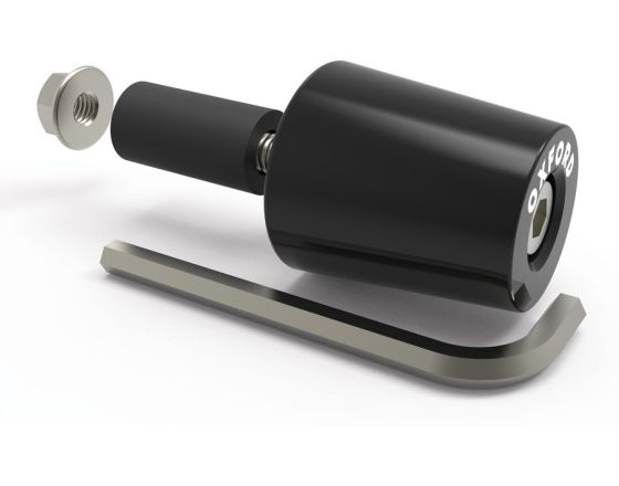 Oxford αντίβαρα αλουμινίου BarEnds 3 OX599 black