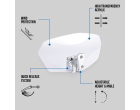 ΕΠΕΚΤΑΣΗ ΖΕΛΑΤΙΝΑΣ OXFORD - OX846 universal διάφανη 260 x 125mm -  ΕΠΕΚΤΑΣΗ ΖΕΛΑΤΙΝΑΣ OXFORD - OX846 universal διάφανη 260 x 125mm -