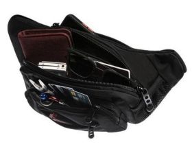 ΤΣΑΝΤΑΚΙ ΜΕΣΗΣ POLO - Charger black 908008 -  ΤΣΑΝΤΑΚΙ ΜΕΣΗΣ POLO - Charger black 908008 -