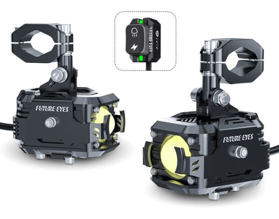 ΠΡΟΒΟΛΑΚΙΑ ΜΗΧΑΝΗΣ FUTURE EYES - LED F150 yellow/white - 60W