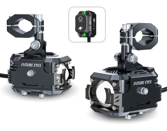 ΠΡΟΒΟΛΑΚΙΑ ΜΗΧΑΝΗΣ FUTURE EYES - LED F150 white/white - 60W ΠΡΟΒΟΛΑΚΙΑ ΜΗΧΑΝΗΣ FUTURE EYES - LED F150 white/white - 60W