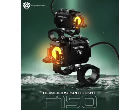 ΠΡΟΒΟΛΑΚΙΑ ΜΗΧΑΝΗΣ FUTURE EYES - LED F150 yellow/white - 60W - 