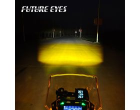 ΠΡΟΒΟΛΑΚΙΑ ΜΗΧΑΝΗΣ FUTURE EYES - LED F150 yellow/white - 60W - 