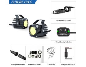ΠΡΟΒΟΛΑΚΙΑ ΜΗΧΑΝΗΣ FUTURE EYES - LED Υψηλής Ισχύος F150S – 60W | 2′′ -  ΠΡΟΒΟΛΑΚΙΑ ΜΗΧΑΝΗΣ FUTURE EYES - LED Υψηλής Ισχύος F150S – 60W | 2′′ -