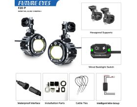ΠΡΟΒΟΛΑΚΙΑ ΜΗΧΑΝΗΣ FUTURE EYES - LED Υψηλής Ισχύος F20P Yellow/White – 120W -  ΠΡΟΒΟΛΑΚΙΑ ΜΗΧΑΝΗΣ FUTURE EYES - LED Υψηλής Ισχύος F20P Yellow/White – 120W -