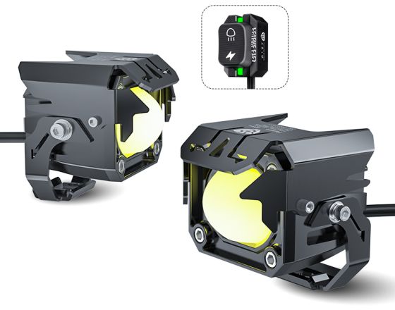 ΠΡΟΒΟΛΑΚΙΑ ΜΗΧΑΝΗΣ FUTURE EYES - LED F20X Yellow/White – 60W ΠΡΟΒΟΛΑΚΙΑ ΜΗΧΑΝΗΣ FUTURE EYES - LED F20X Yellow/White – 60W