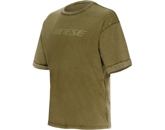 T-SHIRT DAINESE - Sfumata olive branch