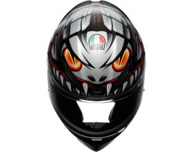 ΚΡΑΝΟΣ ΜΗΧΑΝΗΣ AGV - K1 S E2206 Lyzard mat black/grey/red - 