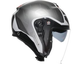 ΚΡΑΝΟΣ ΜΗΧΑΝΗΣ AGV - Irides 22.06 Trieste mat black/white/red -  ΚΡΑΝΟΣ ΜΗΧΑΝΗΣ AGV - Irides 22.06 Trieste mat black/white/red -