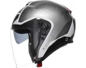 ΚΡΑΝΟΣ ΜΗΧΑΝΗΣ AGV - Irides 22.06 Trieste mat black/white/red -  ΚΡΑΝΟΣ ΜΗΧΑΝΗΣ AGV - Irides 22.06 Trieste mat black/white/red -