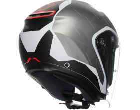 ΚΡΑΝΟΣ ΜΗΧΑΝΗΣ AGV - Irides 22.06 Trieste mat black/white/red -  ΚΡΑΝΟΣ ΜΗΧΑΝΗΣ AGV - Irides 22.06 Trieste mat black/white/red -