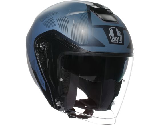 ΚΡΑΝΟΣ ΜΗΧΑΝΗΣ AGV - Irides 22.06 Trieste mat blue/grey ΚΡΑΝΟΣ ΜΗΧΑΝΗΣ AGV - Irides 22.06 Trieste mat blue/grey