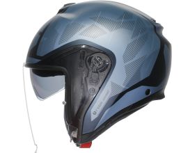 ΚΡΑΝΟΣ ΜΗΧΑΝΗΣ AGV - Irides 22.06 Trieste mat blue/grey -  ΚΡΑΝΟΣ ΜΗΧΑΝΗΣ AGV - Irides 22.06 Trieste mat blue/grey -