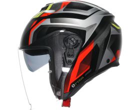 ΚΡΑΝΟΣ ΜΗΧΑΝΗΣ AGV - Irides 22.06 Zurigo black/red/yellow fluo -  ΚΡΑΝΟΣ ΜΗΧΑΝΗΣ AGV - Irides 22.06 Zurigo black/red/yellow fluo -