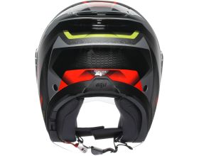 ΚΡΑΝΟΣ ΜΗΧΑΝΗΣ AGV - Irides 22.06 Zurigo black/red/yellow fluo -  ΚΡΑΝΟΣ ΜΗΧΑΝΗΣ AGV - Irides 22.06 Zurigo black/red/yellow fluo -