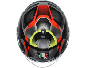 ΚΡΑΝΟΣ ΜΗΧΑΝΗΣ AGV - Irides 22.06 Zurigo black/red/yellow fluo -  ΚΡΑΝΟΣ ΜΗΧΑΝΗΣ AGV - Irides 22.06 Zurigo black/red/yellow fluo -