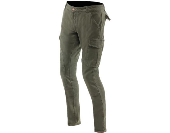 ΤΖΙΝ ΠΑΝΤΕΛΟΝΙ ΜΗΧΑΝΗΣ DAINESE - Cargo Slim Tapered jeans army-green