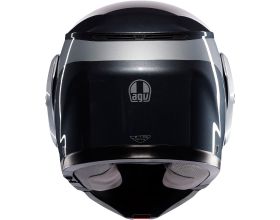 ΚΡΑΝΟΣ ΜΗΧΑΝΗΣ AGV - Streetmodular E2206 Levico grey/silver -  ΚΡΑΝΟΣ ΜΗΧΑΝΗΣ AGV - Streetmodular E2206 Levico grey/silver -