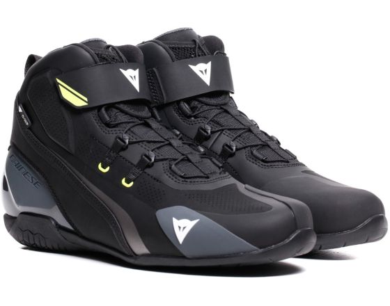 ΜΠΟΤΑΚΙΑ ΜΗΧΑΝΗΣ DAINESE - Herian D-WP black/white/yellow ΜΠΟΤΑΚΙΑ ΜΗΧΑΝΗΣ DAINESE - Herian D-WP black/white/yellow