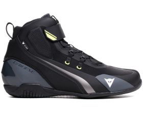 ΜΠΟΤΑΚΙΑ ΜΗΧΑΝΗΣ DAINESE - Herian D-WP black/white/yellow -  ΜΠΟΤΑΚΙΑ ΜΗΧΑΝΗΣ DAINESE - Herian D-WP black/white/yellow -