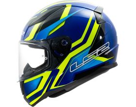 ΚΡΑΝΟΣ ΜΗΧΑΝΗΣ LS2 - Rapid 2 FF353 22.06 Flitz blue/yellow ΚΡΑΝΟΣ ΜΗΧΑΝΗΣ LS2 - Rapid 2 FF353 22.06 Flitz blue/yellow