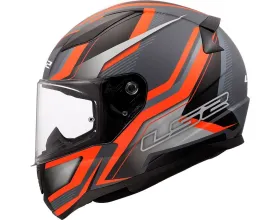 ΚΡΑΝΟΣ ΜΗΧΑΝΗΣ LS2 - Rapid 2 FF353 22.06 Flitz mat grey/orange