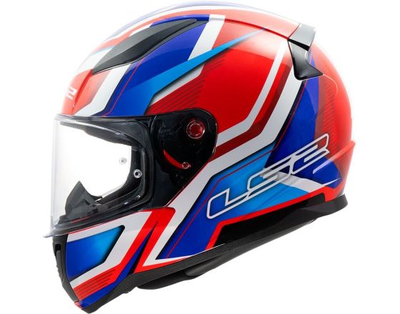 ΚΡΑΝΟΣ ΜΗΧΑΝΗΣ LS2 - Rapid 2 FF353 22.06 Flitz white/blue/red ΚΡΑΝΟΣ ΜΗΧΑΝΗΣ LS2 - Rapid 2 FF353 22.06 Flitz white/blue/red