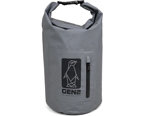 ΣΑΚΟΣ ΜΗΧΑΝΗΣ GEN2 - IPX6 Roll top dry bag ουράς 25lt grey