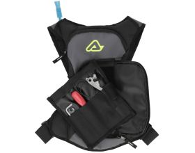 ΣΑΚΙΔΙΟ ΠΛΑΤΗΣ ACERBIS - Aqua Logo με δοχείο νερού 26160.319 black/grey - 