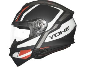 ΚΡΑΝΟΣ ΜΗΧΑΝΗΣ YOHE - 935 SV G50F mat black/white/red + Bluetooth Rebel -  ΚΡΑΝΟΣ ΜΗΧΑΝΗΣ YOHE - 935 SV G50F mat black/white/red + Bluetooth Rebel -