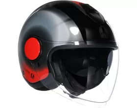 ΚΡΑΝΟΣ ΜΗΧΑΝΗΣ AGV - Eteres 22.06 Levanto black/silver/red