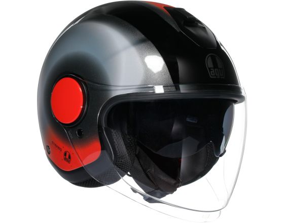 ΚΡΑΝΟΣ ΜΗΧΑΝΗΣ AGV - Eteres 22.06 Levanto black/silver/red ΚΡΑΝΟΣ ΜΗΧΑΝΗΣ AGV - Eteres 22.06 Levanto black/silver/red