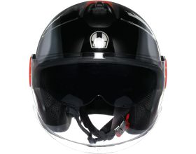 ΚΡΑΝΟΣ ΜΗΧΑΝΗΣ AGV - Eteres 22.06 Levanto black/silver/red -  ΚΡΑΝΟΣ ΜΗΧΑΝΗΣ AGV - Eteres 22.06 Levanto black/silver/red -