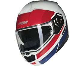 ΚΡΑΝΟΣ ΜΗΧΑΝΗΣ NOLAN - N90-3 06 Roboto N-Com® 345 white/blue/red - 