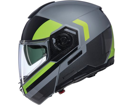 ΚΡΑΝΟΣ ΜΗΧΑΝΗΣ NOLAN - N90-3 06 Roboto N-Com® 346 grey/black/yellow