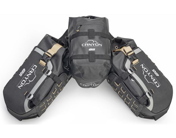 ΣΑΚΙΔΙΑ ΜΗΧΑΝΗΣ GIVI - GRT721B Σύστημα Φόρτωσης | Modular Σαμάρια & Κεντρική Τσάντα 44L