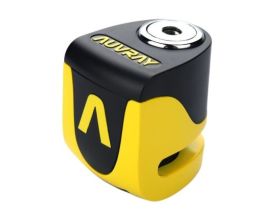 ΛΟΥΚΕΤΟ ΔΙΣΚΟΦΡΕΝΟΥ AUVRAY - B-Lock 06 Mini Alarm disc lock yellow Ø 5,5 mm
